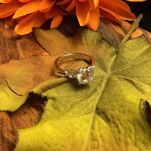 Glitterati Jewelry...faux diamond ring sz 9.25